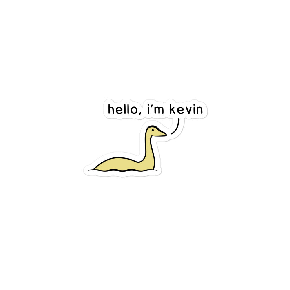 hello, i'm kevin