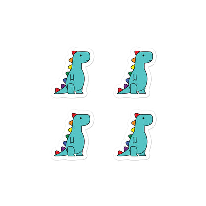 rainbow t-rex