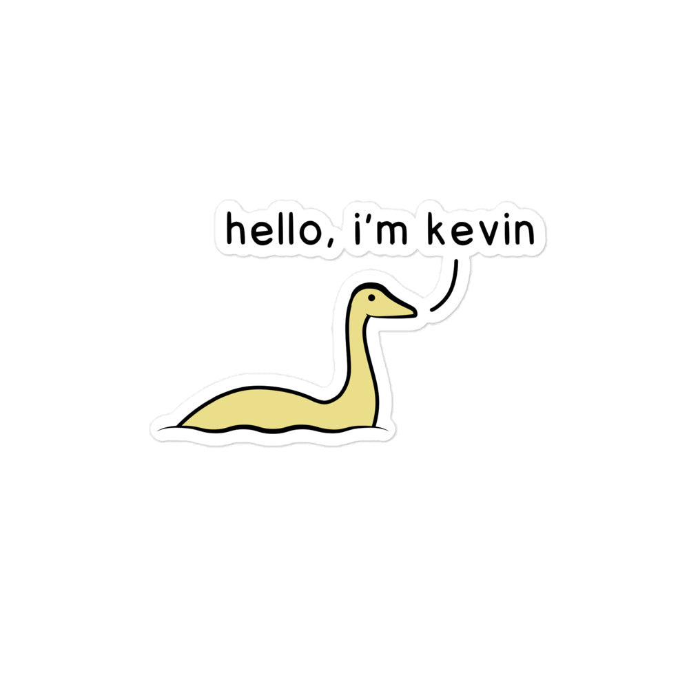 hello, i'm kevin