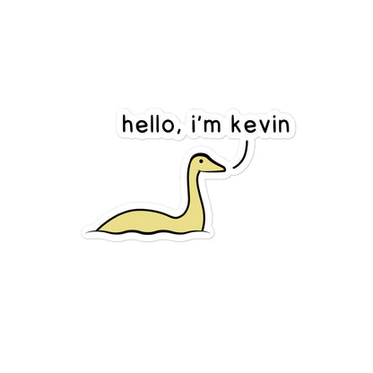 hello, i'm kevin