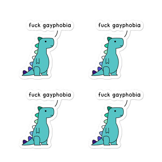 fuck gayphobia | stickers