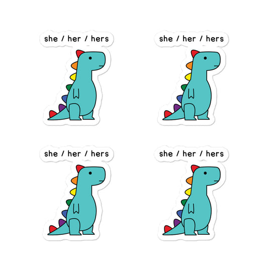 pronouns: she/her/hers | stickers