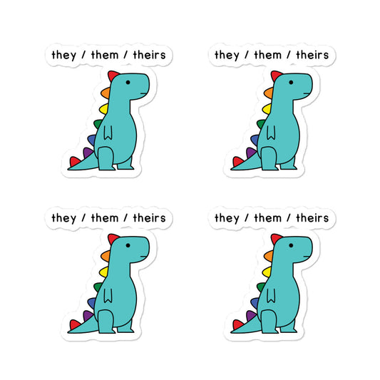pronouns: they/them/theirs | stickers