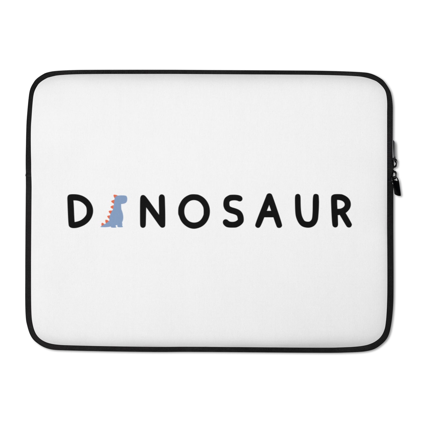 dinosaur - laptop sleeve (light)