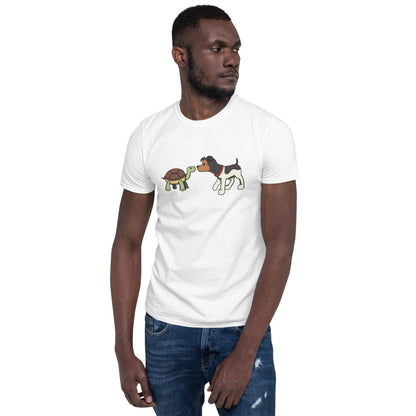 Turtle + Buddy | Short-Sleeve Unisex T-Shirt