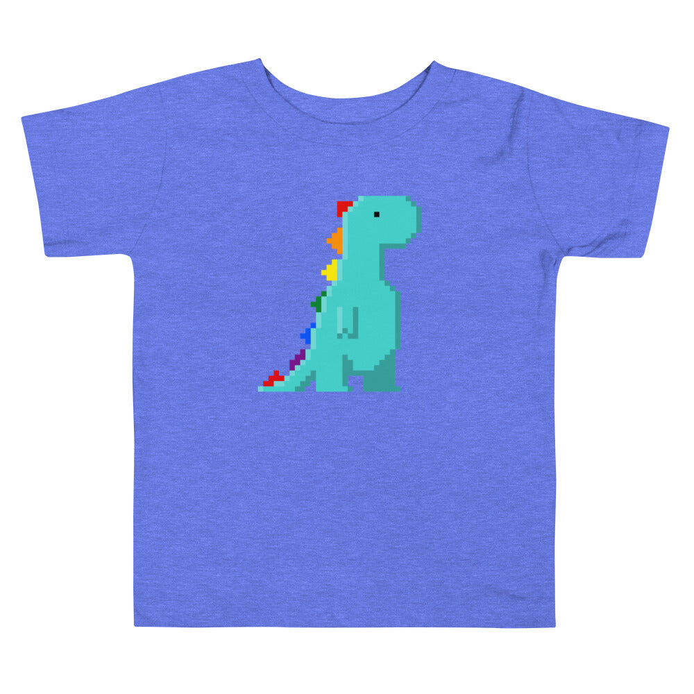 8-bit T-rex (toddler) | tee