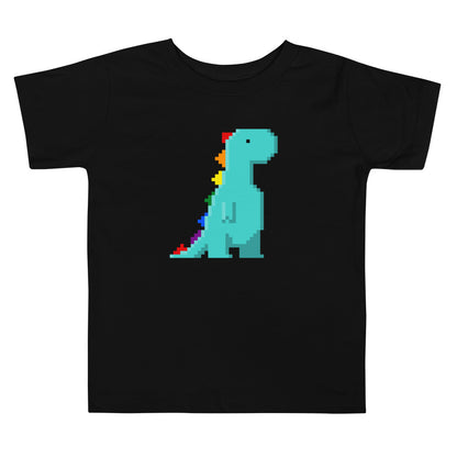 8-bit T-rex (toddler) | tee