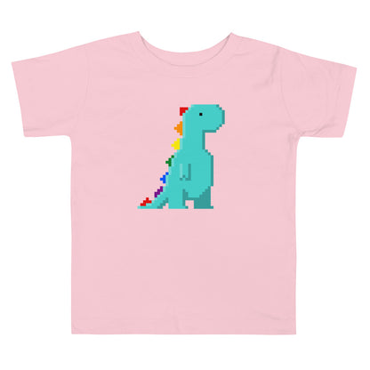 8-bit T-rex (toddler) | tee