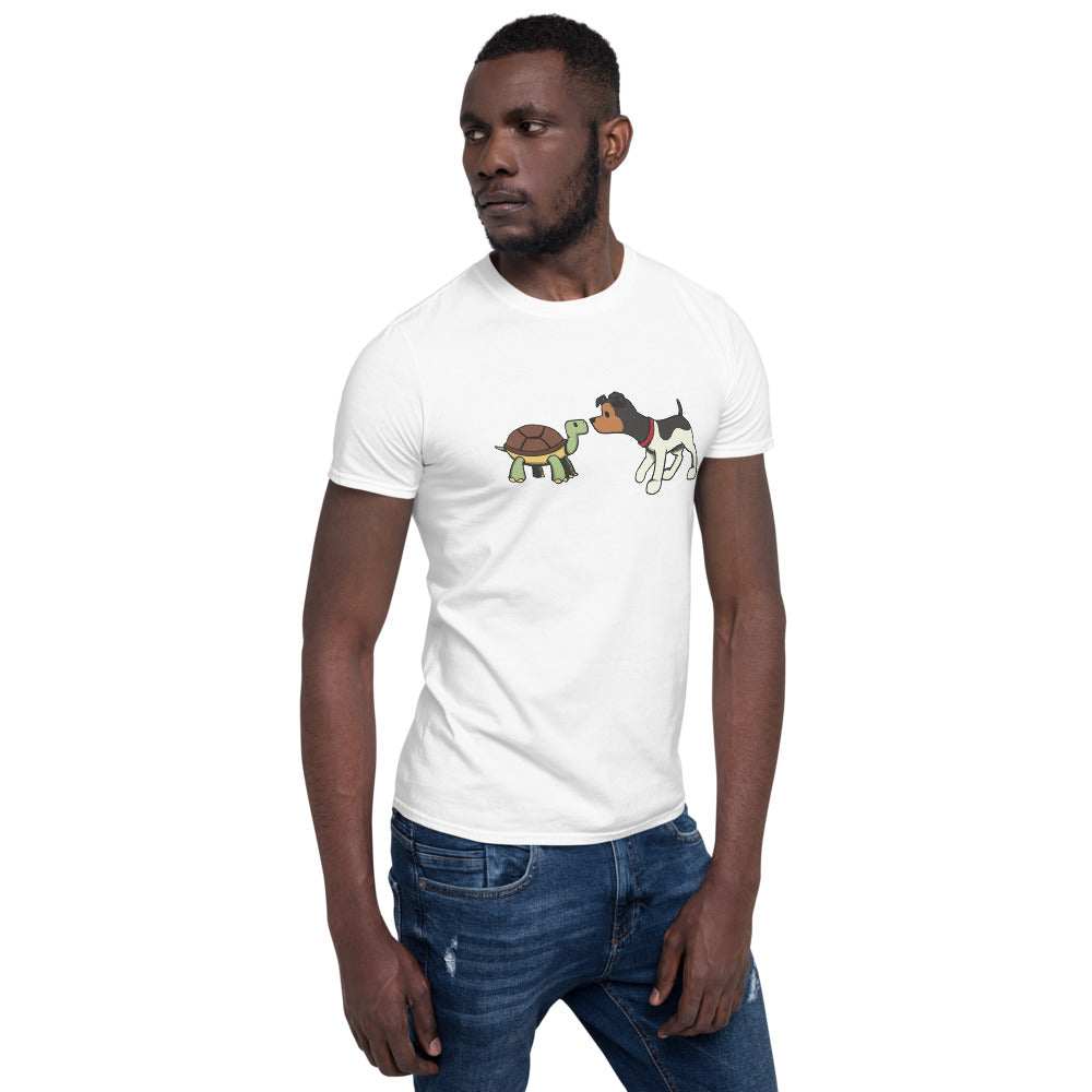 Turtle + Buddy | Short-Sleeve Unisex T-Shirt