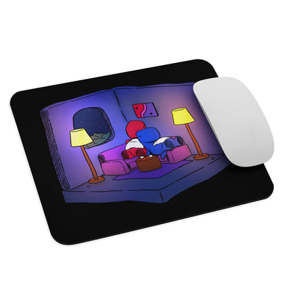 dinosaur couch mouse pad