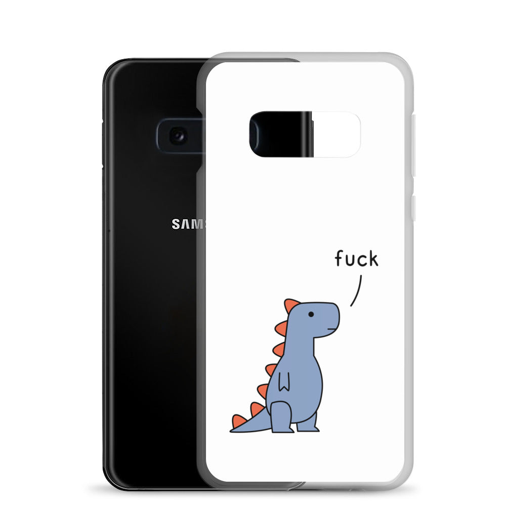 t-rex saying fuck (samsung)