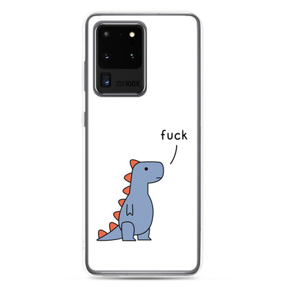 t-rex saying fuck (samsung)