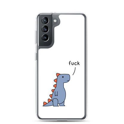 t-rex saying fuck (samsung)