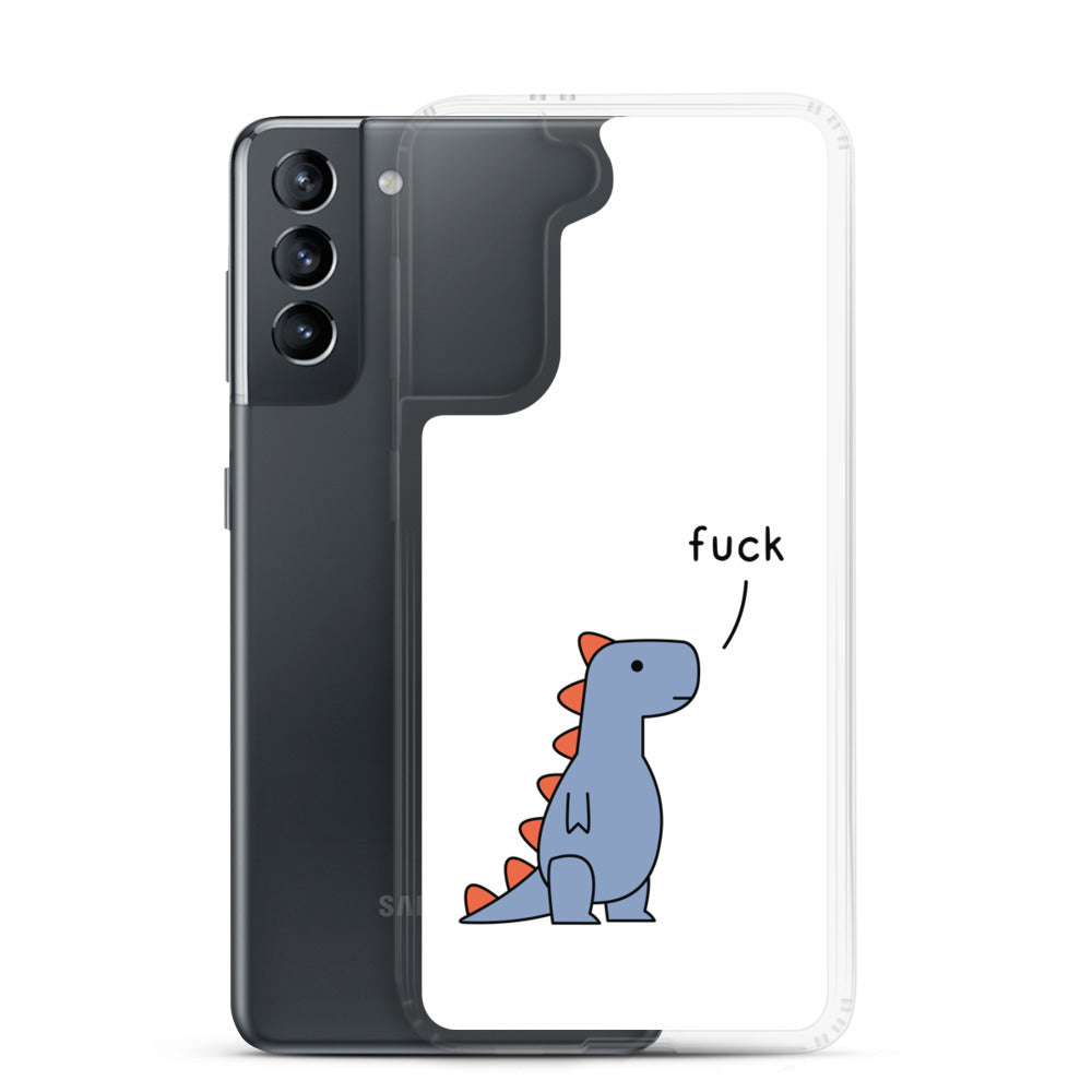 t-rex saying fuck (samsung)