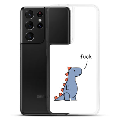 t-rex saying fuck (samsung)