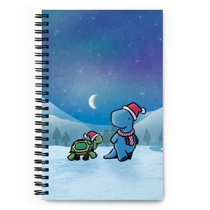 Winter Walk | spiral notebook