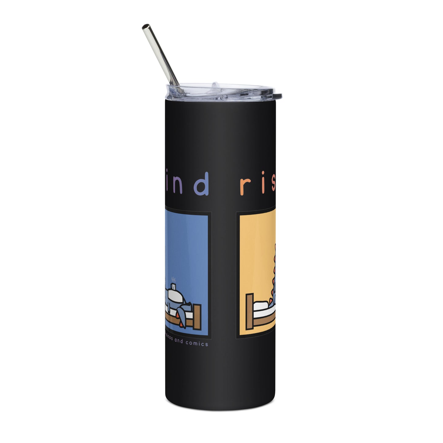 rise and grind tumbler