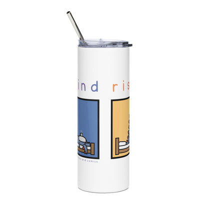 rise and grind tumbler