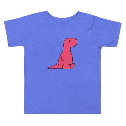 sitting pink t-rex (toddler)