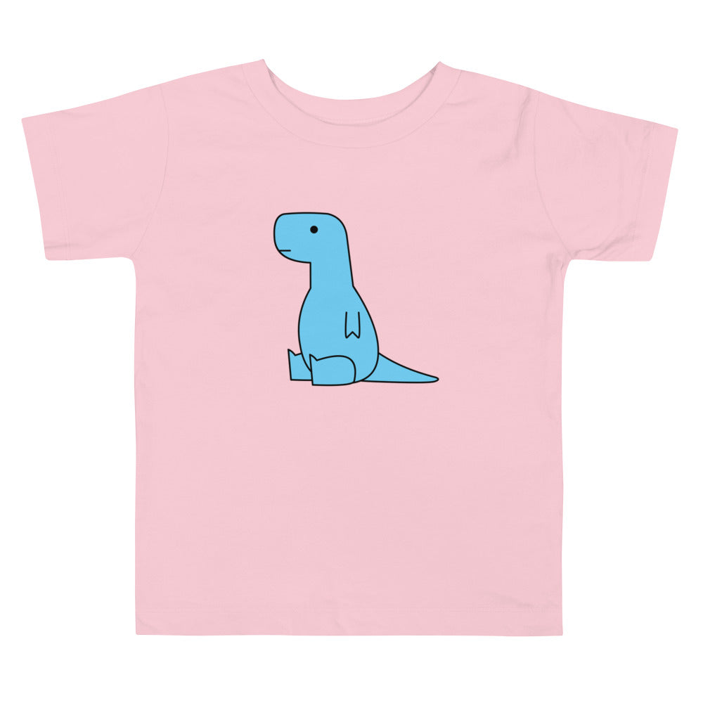 sitting blue t-rex (toddler)