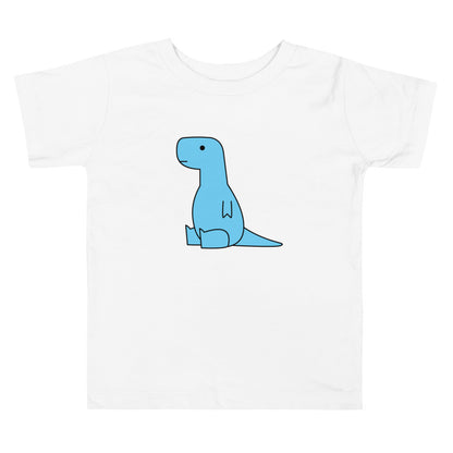 sitting blue t-rex (toddler)