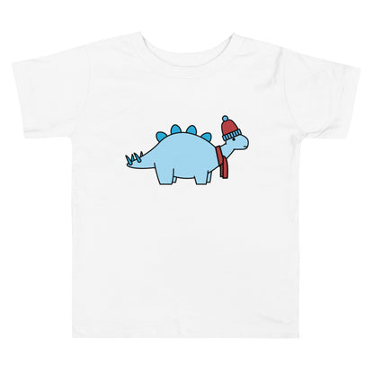 winter stegosaurus (toddler) | tee