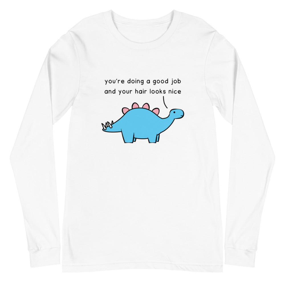 Good Job Stegosaurus | long-sleeved tee