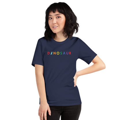 Rainbow Dino (logo) | tee