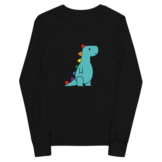 rainbow t-rex (youth)