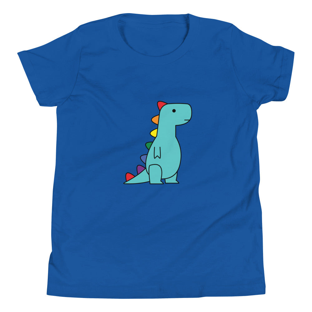 rainbow t-rex (youth)