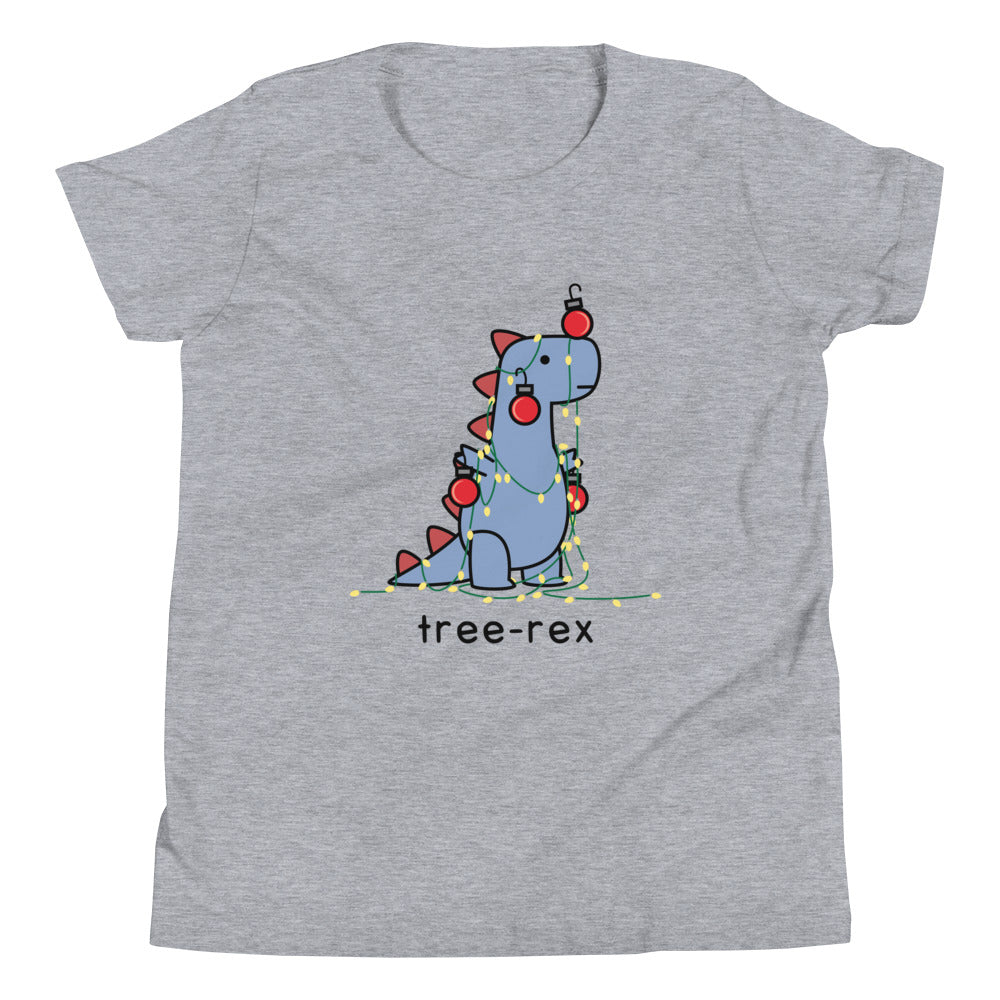 Christmas tree-rex | youth tee