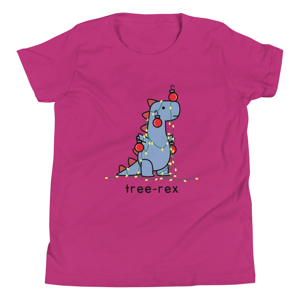 Christmas tree-rex | youth tee