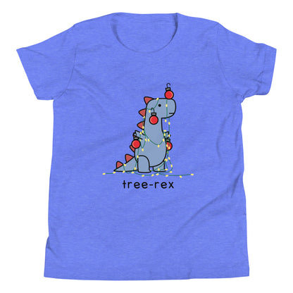 Christmas tree-rex | youth tee