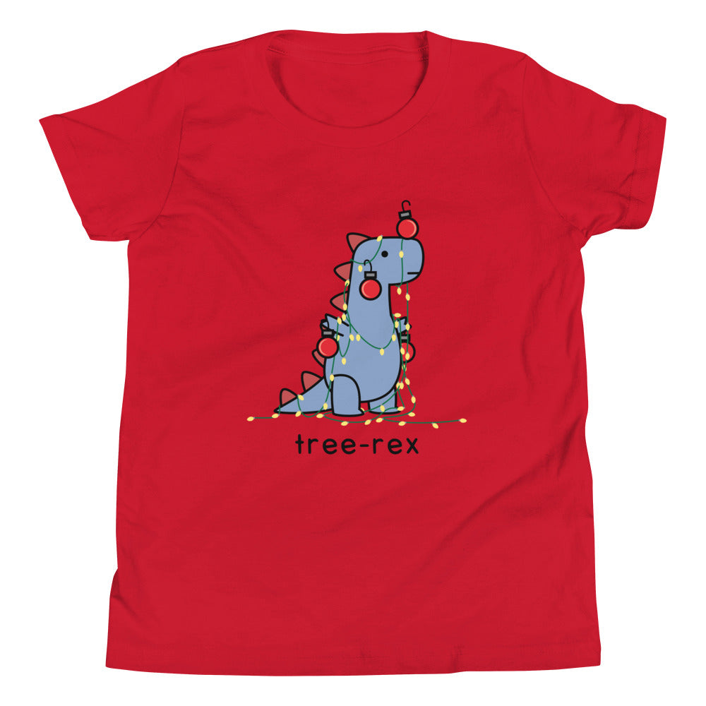 Christmas tree-rex | youth tee