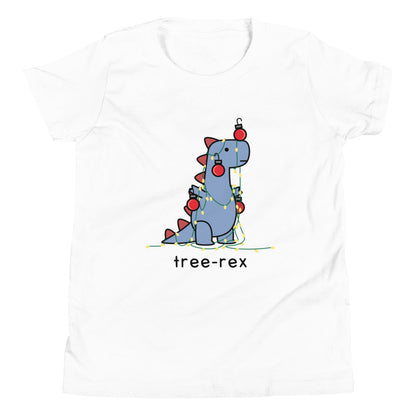 Christmas tree-rex | youth tee